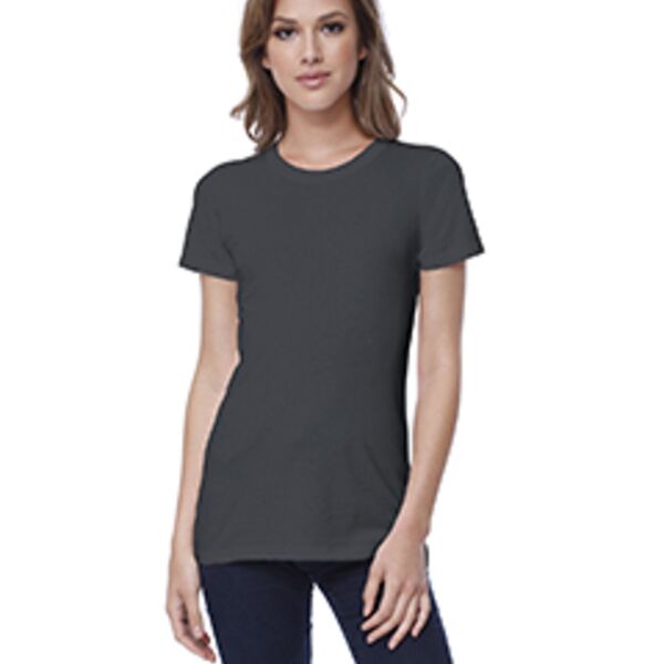 Ladies' Cotton Crew Neck T-shirt Thumbnail
