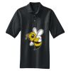Heavyweight Cotton Pique Polo with Pocket Thumbnail