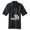 Heavyweight Cotton Pique Polo with Pocket Thumbnail