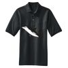 Heavyweight Cotton Pique Polo with Pocket Thumbnail