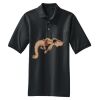 Heavyweight Cotton Pique Polo with Pocket Thumbnail