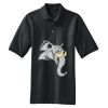 Heavyweight Cotton Pique Polo with Pocket Thumbnail