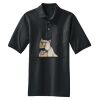 Heavyweight Cotton Pique Polo with Pocket Thumbnail