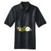 Heavyweight Cotton Pique Polo with Pocket Thumbnail