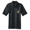 Heavyweight Cotton Pique Polo with Pocket Thumbnail
