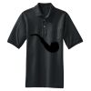 Heavyweight Cotton Pique Polo with Pocket Thumbnail