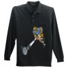 Long Sleeve Silk Touch Polo with Pocket Thumbnail