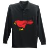 Long Sleeve Silk Touch Polo with Pocket Thumbnail