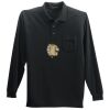 Long Sleeve Silk Touch Polo with Pocket Thumbnail