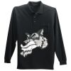 Long Sleeve Silk Touch Polo with Pocket Thumbnail