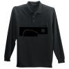 Long Sleeve Silk Touch Polo with Pocket Thumbnail