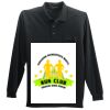 Long Sleeve Silk Touch Polo with Pocket Thumbnail