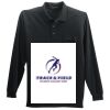 Long Sleeve Silk Touch Polo with Pocket Thumbnail
