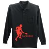 Long Sleeve Silk Touch Polo with Pocket Thumbnail