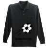 Long Sleeve Silk Touch Polo with Pocket Thumbnail