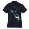 Women's Heavyweight Cotton Pique Polo Thumbnail