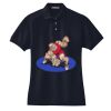 Women's Heavyweight Cotton Pique Polo Thumbnail