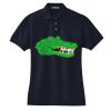 Women's Heavyweight Cotton Pique Polo Thumbnail