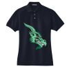 Women's Heavyweight Cotton Pique Polo Thumbnail
