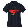 Women's Heavyweight Cotton Pique Polo Thumbnail