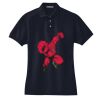 Women's Heavyweight Cotton Pique Polo Thumbnail