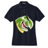 Women's Heavyweight Cotton Pique Polo Thumbnail
