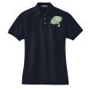 Women's Heavyweight Cotton Pique Polo Thumbnail
