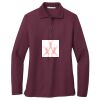 Women's Silk Touch Long Sleeve Polo Thumbnail