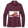 Women's Silk Touch Long Sleeve Polo Thumbnail