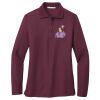 Women's Silk Touch Long Sleeve Polo Thumbnail