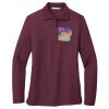 Women's Silk Touch Long Sleeve Polo Thumbnail