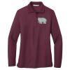 Women's Silk Touch Long Sleeve Polo Thumbnail