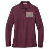 Women's Silk Touch Long Sleeve Polo Thumbnail