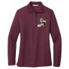 Women's Silk Touch Long Sleeve Polo Thumbnail