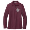 Women's Silk Touch Long Sleeve Polo Thumbnail