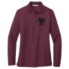 Women's Silk Touch Long Sleeve Polo Thumbnail