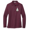 Women's Silk Touch Long Sleeve Polo Thumbnail