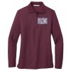 Women's Silk Touch Long Sleeve Polo Thumbnail