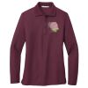 Women's Silk Touch Long Sleeve Polo Thumbnail